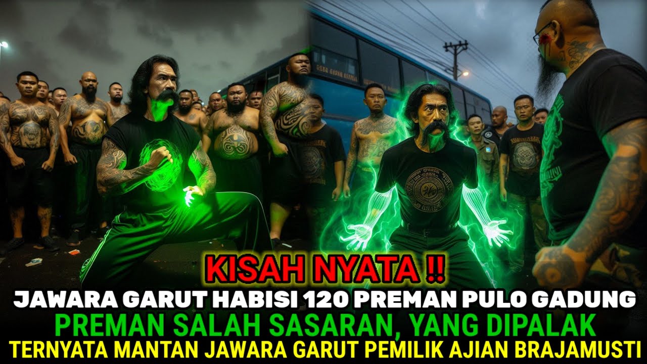 KISAH NYATA❗ DIKIRA CUPU TERNYATA SUHU, 120 PREMAN PULO GADUNG TUMBANG DITANGAN MANTAN JAWARA GARUT
