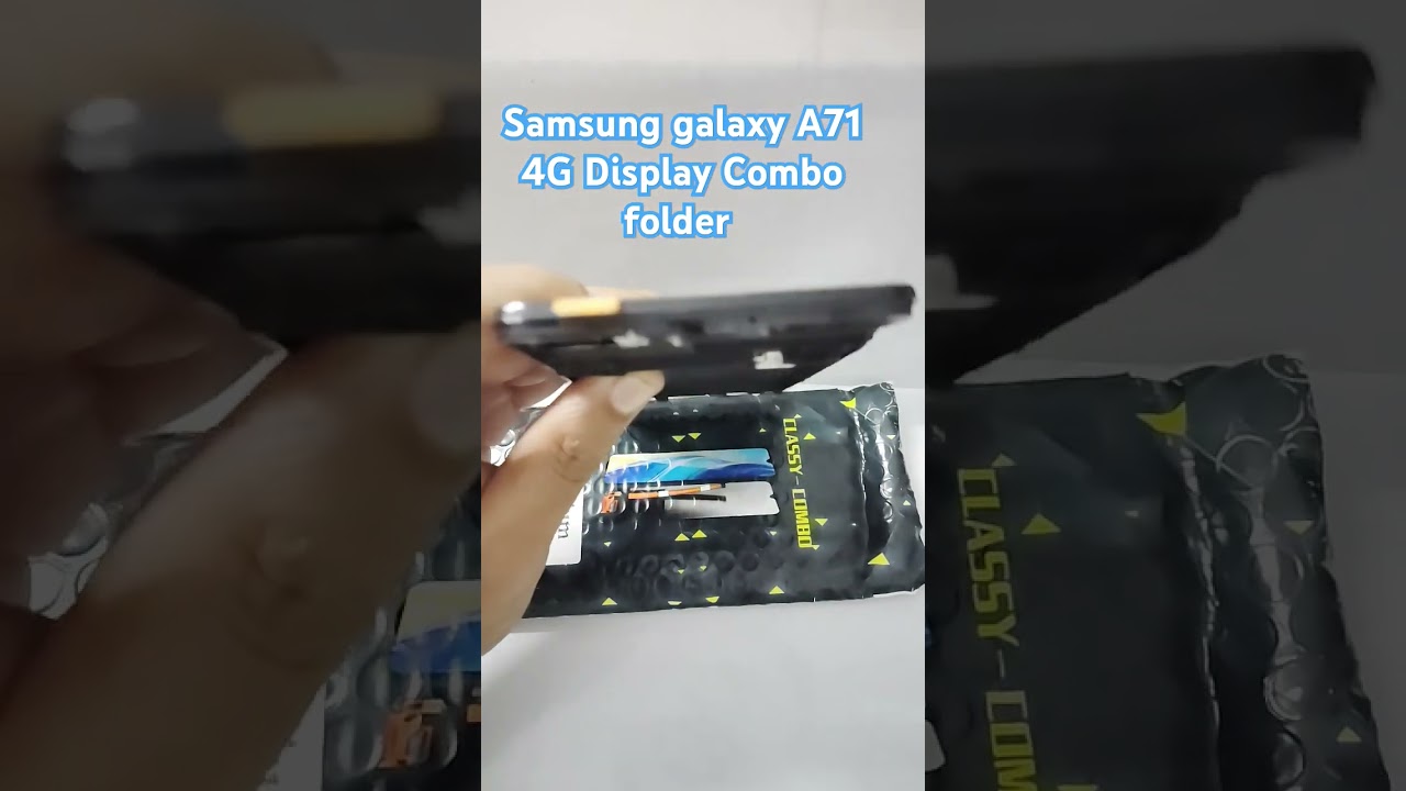 LCD with Touch Screen for Samsung Galaxy A71 4G- Black (display