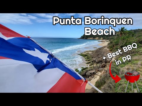 Puerto Rico Travel and Exploring | Punta Borinquen Beach in Aguadilla [4K]