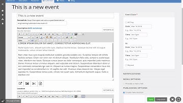 Open Atrium. 2. Adding Content