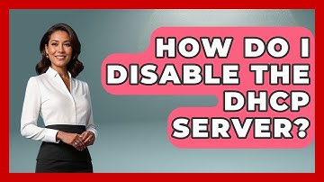 How Do I Disable The DHCP Server? - NextGen Viewing and Audio