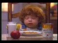 Super cute kid in 1983 spaghettios ad