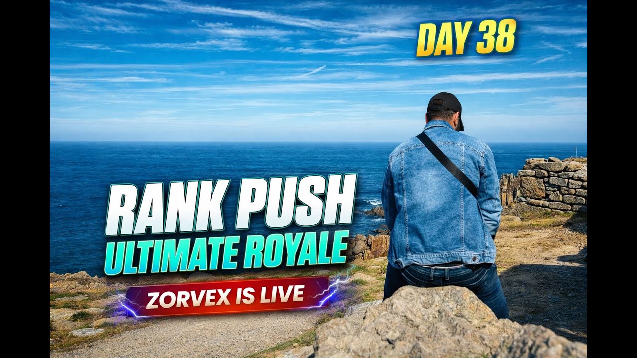 ULTIMATE ROYALE RANK PUSH TO LEGEND (DAY-38) | PUBG LIVE | FACECAM ...