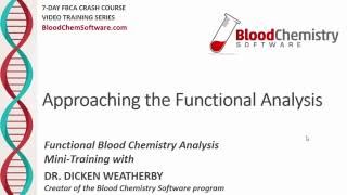 Approaching the Functional Analysis of Blood Tests screenshot 1