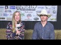 Senora scott interviews bull rider boudreaux campbell