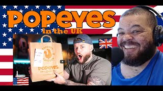 Felix Reacting to British Guy try's Popeye's