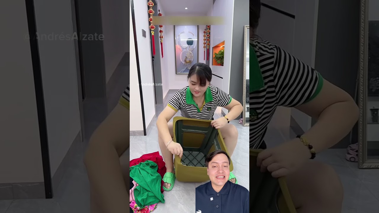 crea un cesto para la ropa sucia en casa