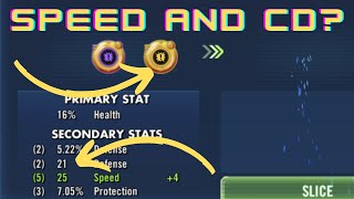 Speed and... Crit damage. But where does it go?