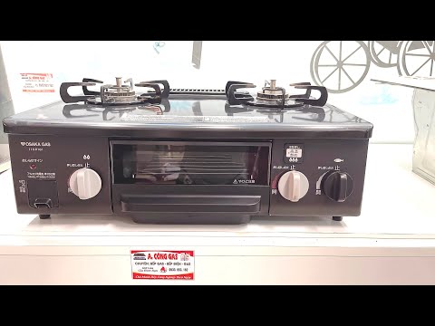 Video Bếp gas Osaka nội địa Nhật(mã 110-P161) zalo:... - youtube