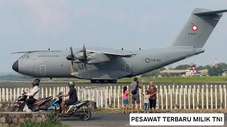 Pesawat Terbaru Indonesia Air Force A4002 Airbus A400M Atlas Ke Solo