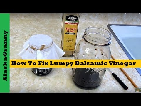 How To Fix Lumpy Balsamic Vinegar- Does Vinegar Go Bad- Vinegar With the Mother