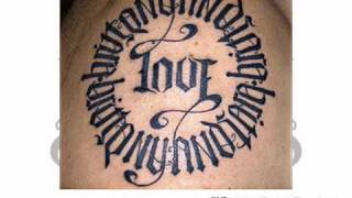 Circle Ambigram Tattoos
