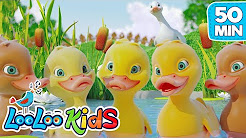 Video Mix - Five Little Ducks - THE BEST Songs for Children | LooLoo Kids - Playlist 
