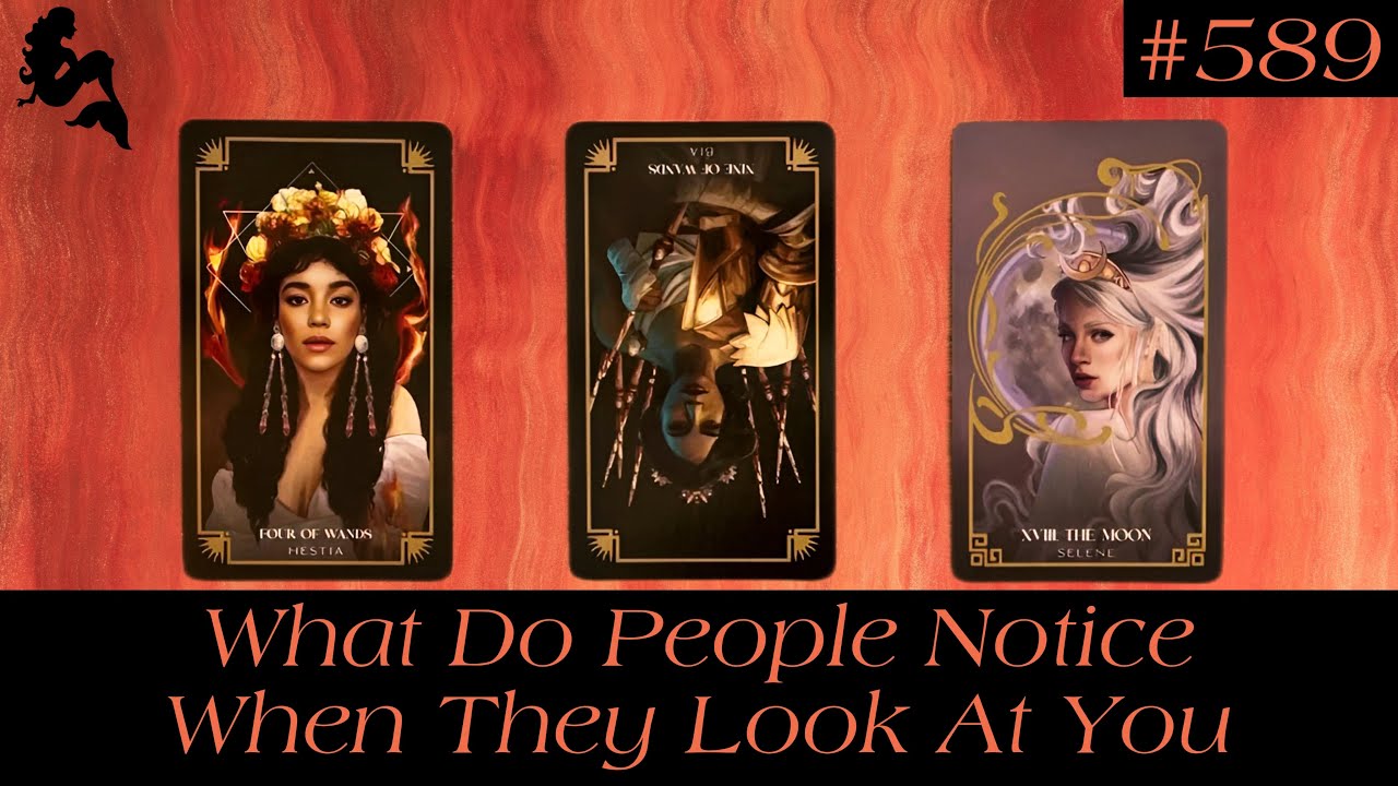 What Do People Notice When They Look At You😳👀😍~ Pick a Card Tarot Reading