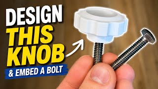 Fusion Tutorial: Embed a Bolt into a 3D Print
