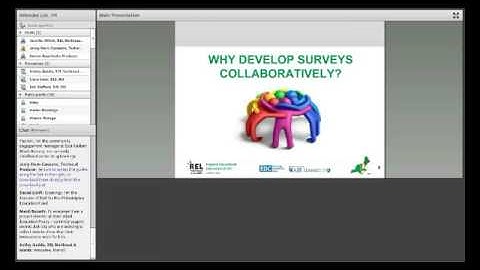 Developing Surveys Excerpt 1: Survey Research Process and Collaborative Survey Development