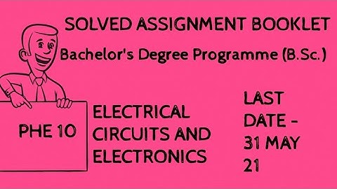 IGNOU ASSIGNMENT 2021 | PHE 10| SOLVED