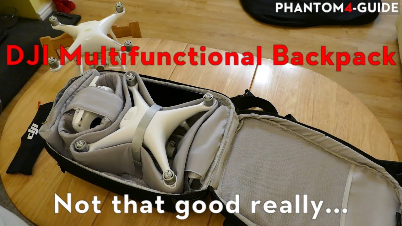DJI Multifunctional Backpack - DO NOT LIKE!