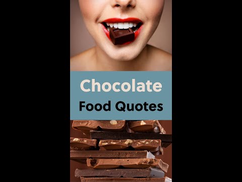 FOOD QUOTES About CHOCOLATE Enjoy Life To The Fullest shorts food chocolate quotes