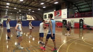 2.  Footwork + Passing Series (Don Showalter NPP Open Workout)