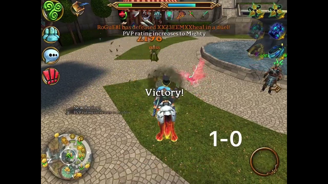 BEST DRUID VS BEST ROGUE (celtic heroes)