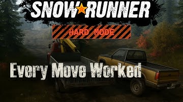 Island Lake Mayhem – Recovery, Refuel & Route Planning | Snowrunner Hard Mode Ep. 18