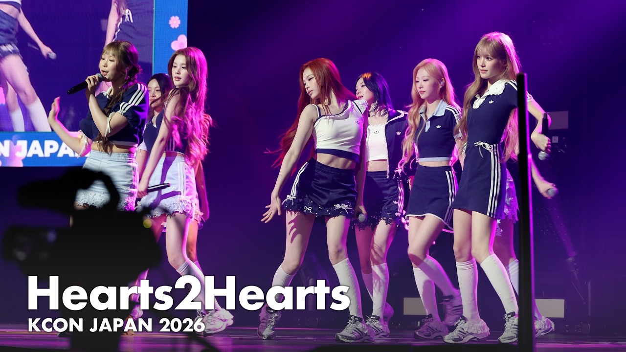 Hearts2Hearts Delivers Standout Performance at KCON JAPAN 2026