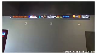 Allevity Entertainment 48 Pixel Sports Ticker