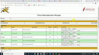 How to enable manager app in Tomcat server, and how to give users and roles. screenshot 1