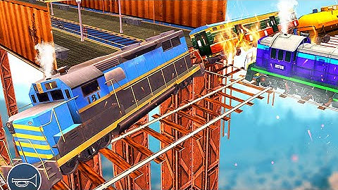 Euro Train Driving - Level 22 Fail Crash Hit Other Train