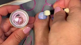 GelMoment Bubble Nail Pedicure