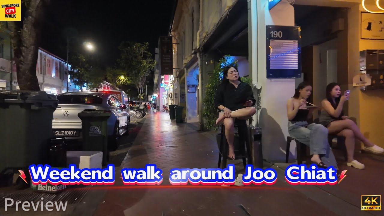 [4K Singapore]To explore gems in Joo Chiat|KTV lounge|Pubs