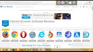 Top 10 Web Browsers 2016