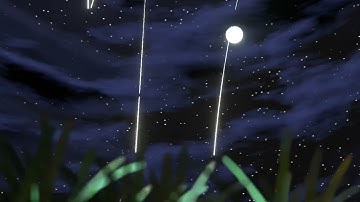Procedural Meteor Shower - Blender Geometry Nodes 3.0+; Noding-Product