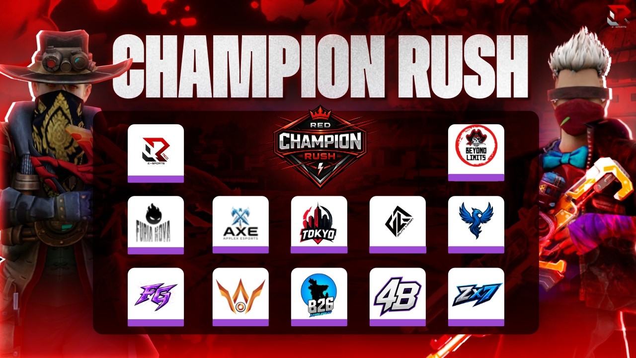 [🔴LIVE] RED E-SPORTS CHAMPION RUSH | RED ESPORTS | PIPRA PRODUCTION ...