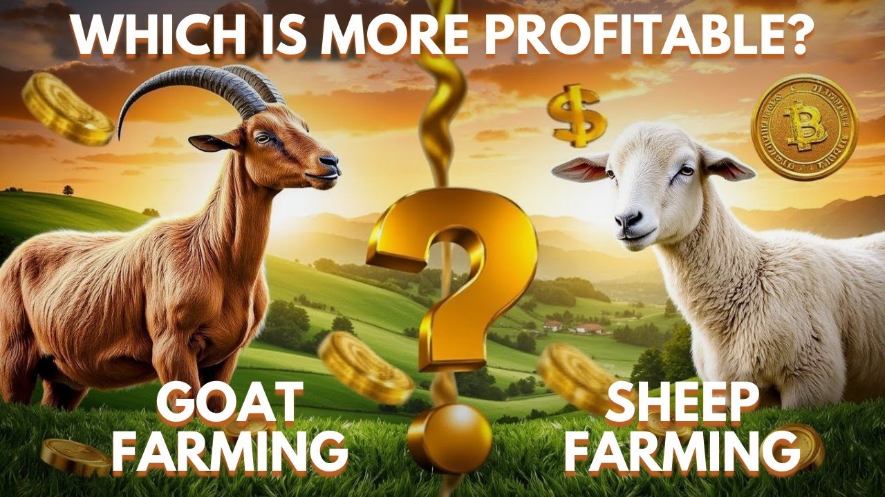 Goat Farming vs. Sheep Farming, Which One Brings in More Profit