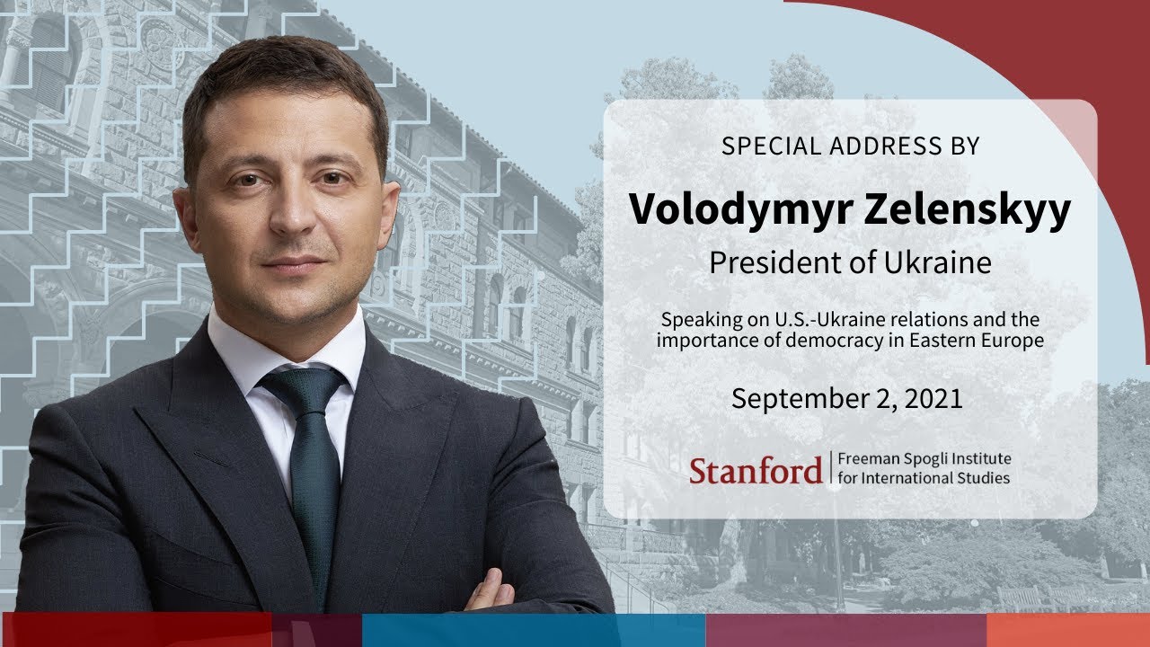 An Address By Ukrainian President Volodymyr Zelenskyy Youtube