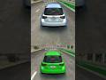 Blue vs Green Car Speed Test 😱🔥 Extreme Racing Challenge #shorts#trending#viral