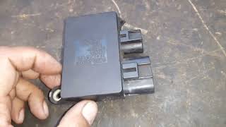 Toyota corolla cooling fan computer checking problem solution