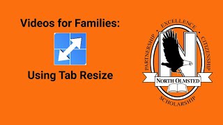 Using Tab Resize