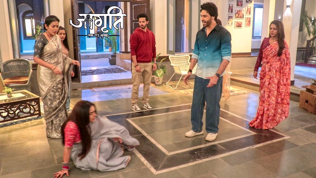 Jagriti  | गुस्से में Suraj ने धक्का दिया  | Jagriti ज़मीन पर जा पड़ी! | On Location | VIRAL TV