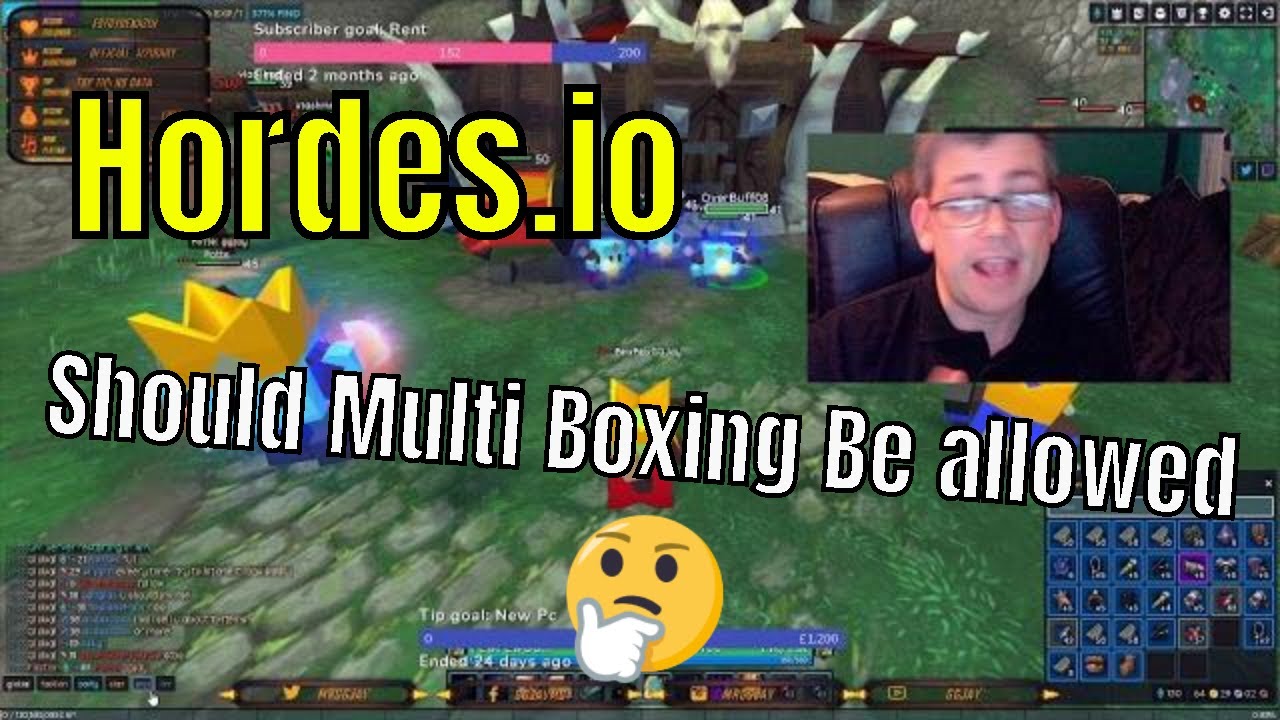 Hordes io Should Multi Boxing be allowed