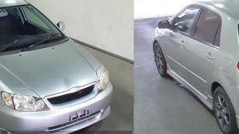 2001 TOYOTA COROLLA RUNX  ZZE123