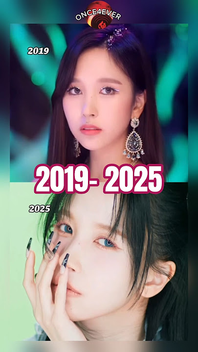 TWICE 2019 THEN 2025 NOW | TWICE 2019年 そして2025年 •今 两次 2019 年,然后 2025 年