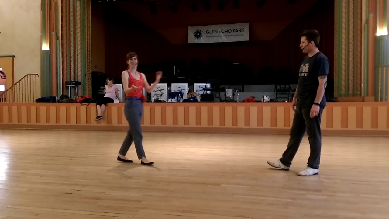 Lindy Hop Class Recap: Triple steps and quick quick slow rhythm - YouTube