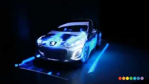 Car Projection - New Peugeot 308 by Radugadesign