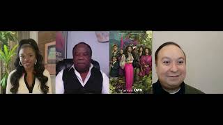 Ebonee Noel & Isiah Whitlock, Jr. interview for 'The Kings of Napa' OWN talk wine & Matthew Cherry