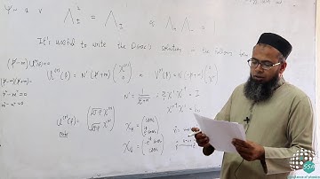 Quantum Field Theory - 1 I Dr. Mansoor-ur-Rehman I Lecture 15