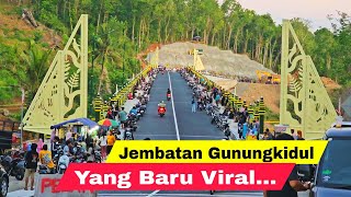 Keindahan Jembatan Terpanjang Di Jalan Tembus Sleman Gunungkidul Yang Baru Viral | Wisata Jogja