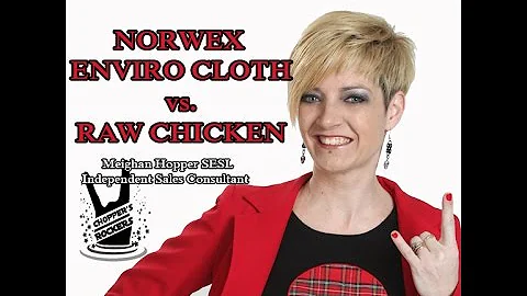 Norwex Enviro Cloth - Chicken Demonstration by Mei...